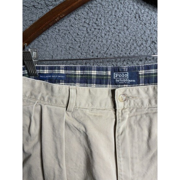 Vintage Polo Ralph Lauren The Classic Golf Short Men’s 34 Crest Shield USA Made - Picture 4 of 16